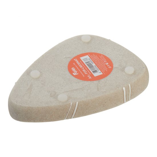 Мыльница для ванной Fora Line настольная полирезин бежевая (For-LN036NAT)