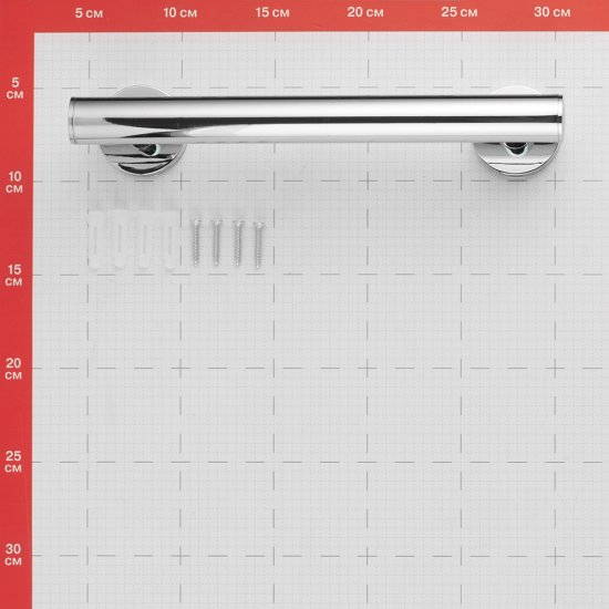 Поручень для ванной Fora Long 200 мм металл хром (L012)
