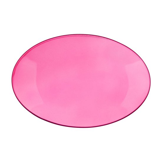 Мыльница для ванной Moroshka Bright Colors настольная стекло розовая (917-311-04)