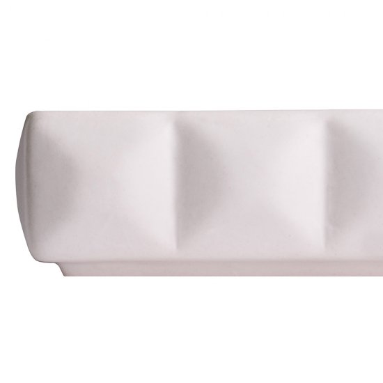 Мыльница для ванной Verran Quadratto настольная керамика белая (880-11)