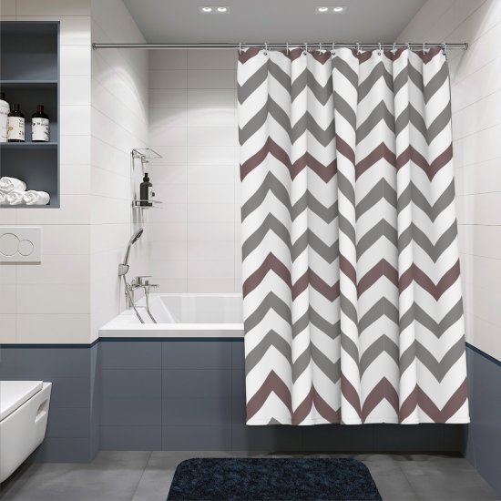 Штора для ванны Fora Лиминойс 1800х1800 мм полиэстер разноцветная (FOR-OL10)