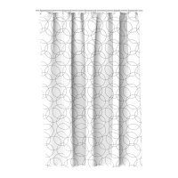 Штора для ванны Fora Мигнонет 1800х1800 мм полиэстер белая (FOR-OL04)