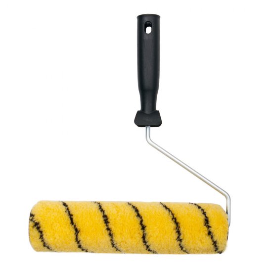 Валик полиакрил 250 мм d42 мм ворс 11 мм для водной основы с ручкой Hesler Berlin