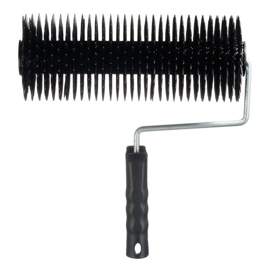 Валик игольчатый 300 мм d116 мм игла 28 мм с ручкой Hesler Maxi