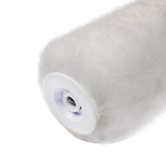 Валик искусственный мех 100 мм d42 мм ворс 12 мм для водной основы с ручкой