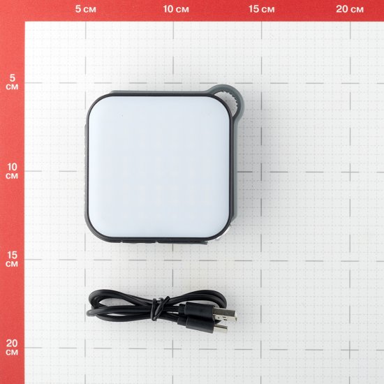 Фонарь кемпинговый Эра светодиодный 77 LED 10 Вт аккумуляторный Li-Ion 3600 мАч пластик/резина (Б0054474)