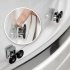 Душевой уголок WasserKraft Lippe 45S хром 120х90х190 см асимметрия стекло прозрачное 6 мм (45S24)