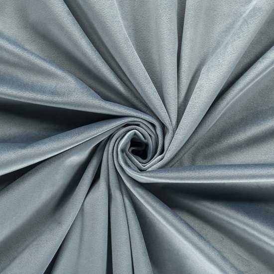 Штора бархат серо-голубая 180х275 см Legrand Бархат (58091929)