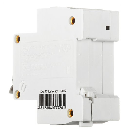 Автомат дифференциальный ETP АД-63 10А 1P+N тип A 30 мА 6 кА компактный (19052)