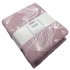 Плед 180х200 см Belezza Gardenia микрофибра розовый