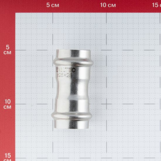 Муфта VALTEC (VTi.903.I.002828) 28 х 28 мм нержавеющая сталь