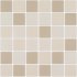 Мозаика Starmosaic LB Mix Antid бежевая керамическая 306х306х6 мм