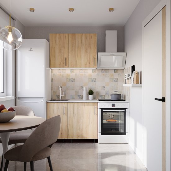 Фасад для шкафа дуб золотой craft 396х716х18 мм