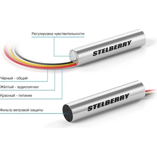 Высокочувствительный hd-микрофон Stelberry АВ5027944