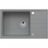 Мойка ALVEUS GRANITAL INTERMEZZO 130 CONCRETE-G81 780x480x200 1X в ком.с сифоном