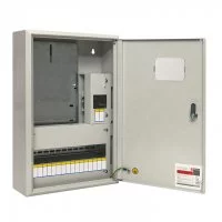Щит распределительный навесной EKF ЩУРн 3/18 (Э) металлический IP31 500х340х120 мм 18 модулей с монтажной панелью