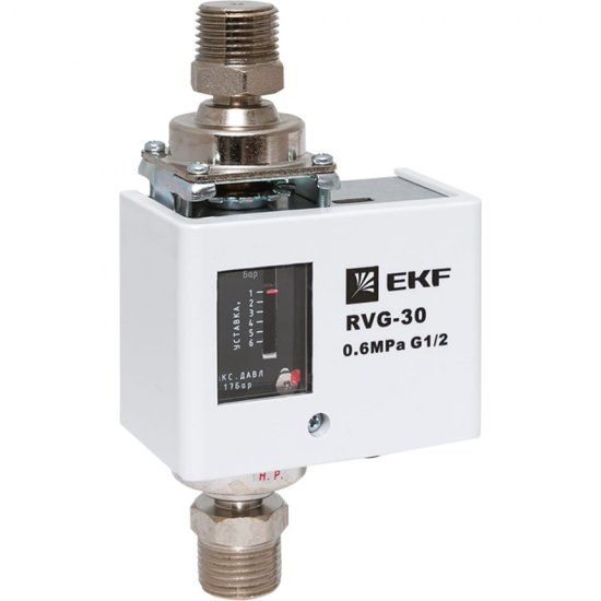 Реле перепада давления EKF RVG-30-0,6-2