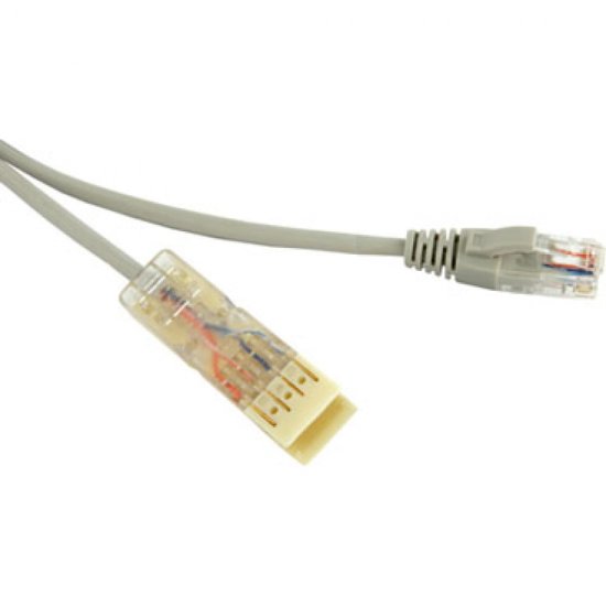 Патч-корд Hyperline PC-110-RJ45-2P-CX-2M-LSZH-GY