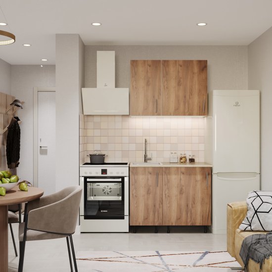 Фасад для шкафа дуб табачный craft 496х356х18 мм