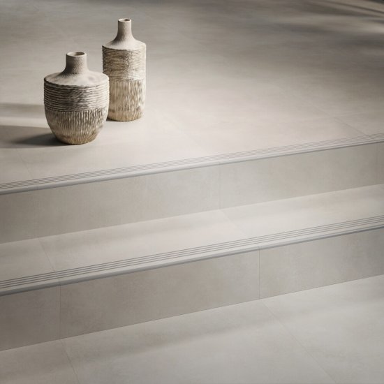 Керамогранит ступень Kerama Marazzi Мирабо бежевый обрезной 600х300х9 мм