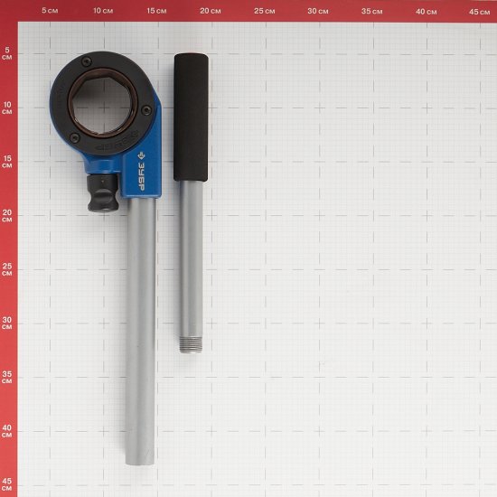 Трещотка для клуппа Зубр Профессионал 1/4-1 1/4 (28275-1/4-5/4_z02)