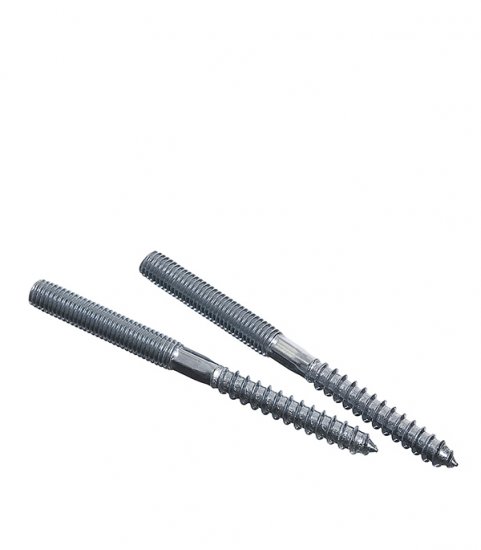 Шпилька сантехническая M10х100 мм оцинкованная (2 шт.)