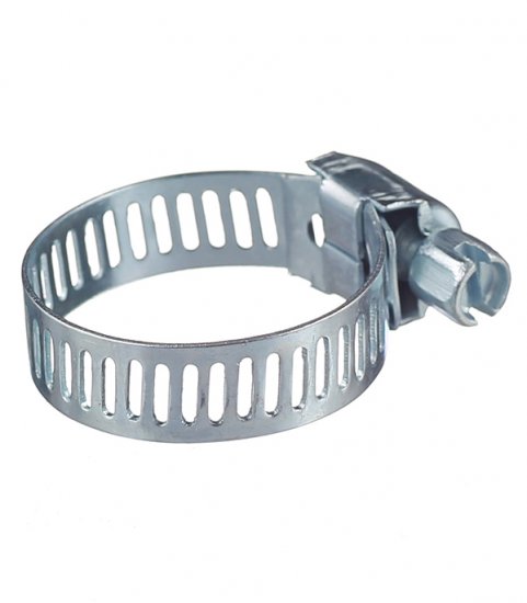 Хомут червячный обжимной 1