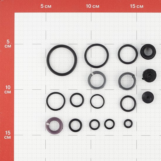 Набор сантехнических прокладок для смесителя Сантехник №3