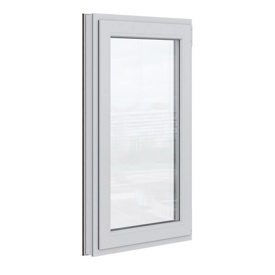 Пластиковое окно VEKA WHS Halo 60 1160х800 мм 1 створка правая поворотно-откидная однокамерное дуб темный