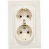 Двойная розетка Systeme Electric ATLASDESIGN