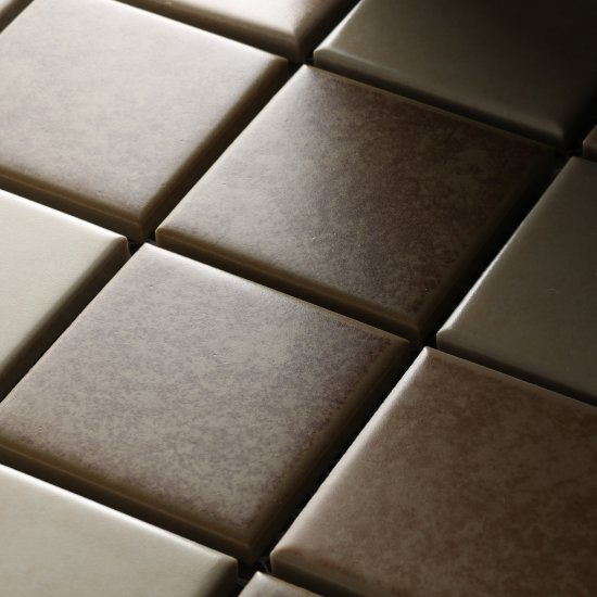 Мозаика Starmosaic Beige Matt бежевая керамическая 306х306х6 мм матовая