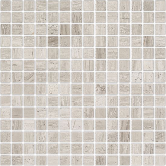Мозаика Starmosaic Grey Polished серый мрамор из натурального камня 305х305х4 мм полированная
