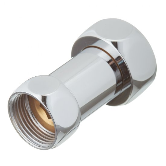 Соединитель прямой для полотенцесушителя 1 ВР(г) х 3/4 ВР(г) хром