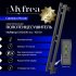 Полотенцесушитель электрический MyFrea MyParma 1200х100 мм 100 Вт с терморегулятором черный