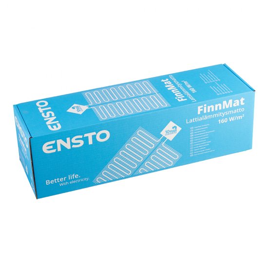 Теплый пол нагревательный мат Ensto FinnMat 6 кв.м 160 (960) Вт