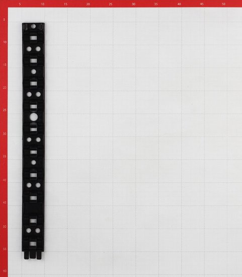 Планка монтажная Stout 500х50 мм для труб 16/20 мм (SFA-0032-001620)
