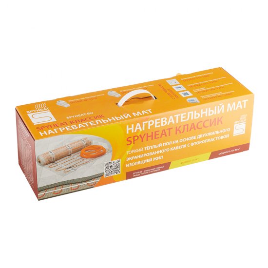 Теплый пол нагревательный мат Spyheat Классик 4 кв.м 150 (600) Вт