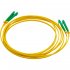 Волоконно-оптический шнур Hyperline FC-D2-9-LC/AR-LC/AR-H-3M-LSZH-YL