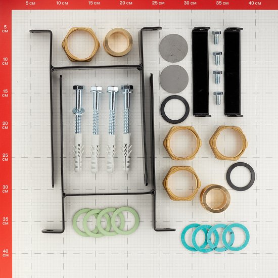 Коллектор распределительный Stout с 2(3) отопительными контурами в теплоизоляции (SDG-0017-004023)