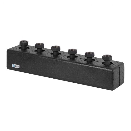 Коллектор распределительный Stout с 3 отопительными контурами в теплоизоляции (SDG-0016-004003)