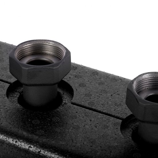 Коллектор распределительный Stout с 3 отопительными контурами в теплоизоляции (SDG-0016-004003)