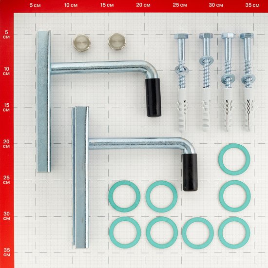 Коллектор распределительный Stout с 3 отопительными контурами и гидравлическим разделителем (SDG-0018-004003)