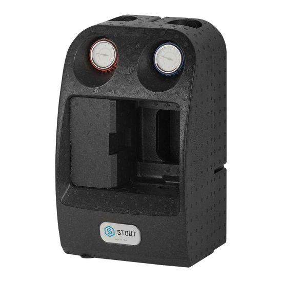 Насосная группа Stout 1 ВР(г) х 1 1/2 НР(ш) с термостатическим смесительным клапаном без насоса (SDG-0002-002501)