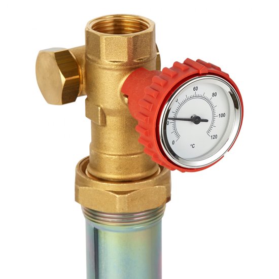 Насосная группа Stout 1 ВР(г) х 1 1/2 НР(ш) с прямым контуром в теплоизоляции без насоса (SDG-0001-002501)