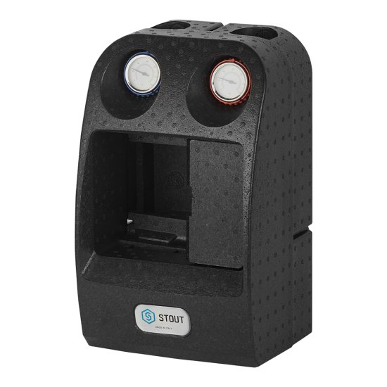 Насосная группа Stout 1 ВР(г) х 1 1/2 НР(ш) с прямым контуром в теплоизоляции без насоса (SDG-0001-002501)