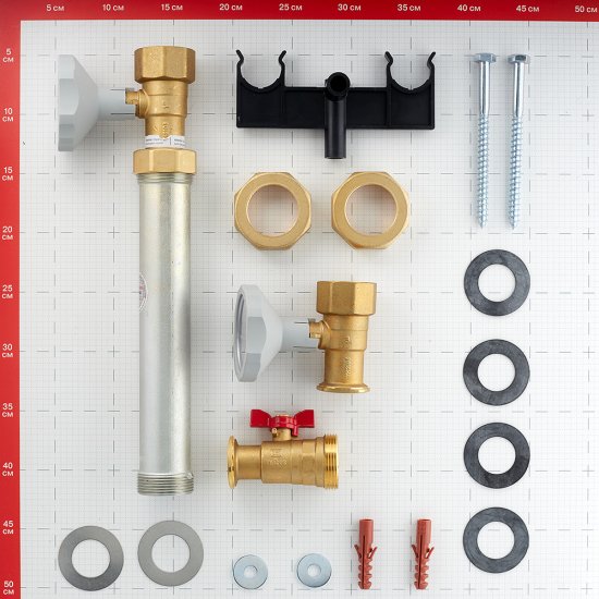 Насосная группа Meibes UK 1 1/4 ВР(г) х 1 1/2 НР(ш) без насоса (M66812EARU)