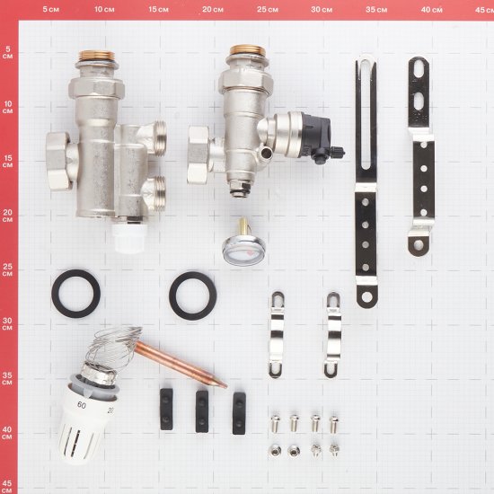 Насосно-смесительный узел Ondo для теплого пола без насоса (SPMUHSAS/17977)