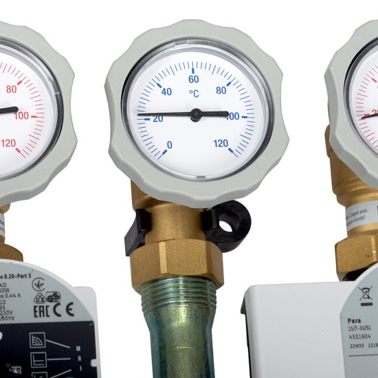 Насосно-смесительный узел Meibes Kombimix 2MK с насосом (M26101.4OSRU)