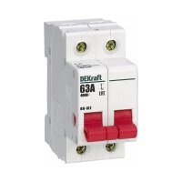 Выключатель нагрузки DEKraft ВН102 2п 63А