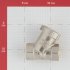 Фильтр косой Valtec с заглушкой 3/4 ВР(г) х 3/4 ВР(г) (VT.193.N.05)